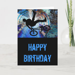 BMX in einem Grunge-Tunnel Karte