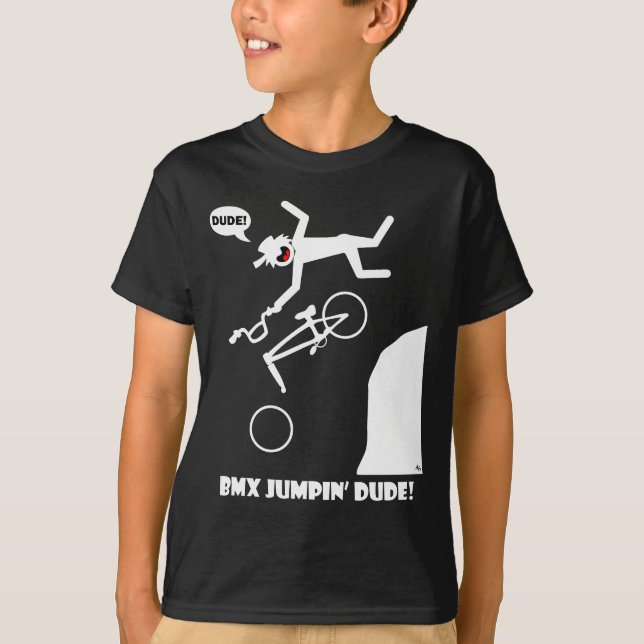 BMX JUMPIN'-25 T-Shirt (Vorderseite)