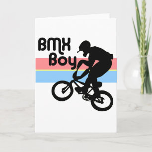 BMX-Junge / BMX-Mädchen Karte