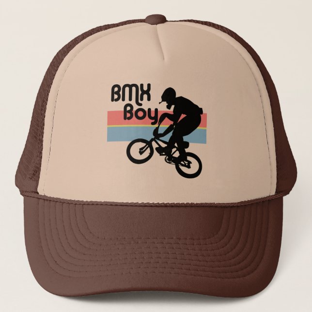 BMX-Junge / BMX-Mädchen Truckerkappe (Vorderseite)