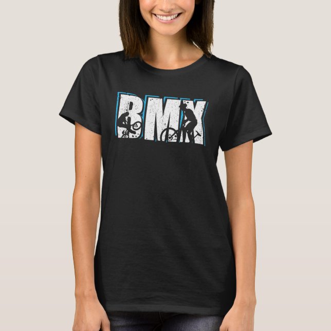 BMX-Kapuzenpullover T-Shirt (Vorderseite)