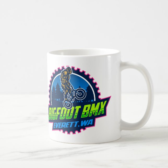BMX-Logo-Tasse Bigfoot Kaffeetasse (Rechts)
