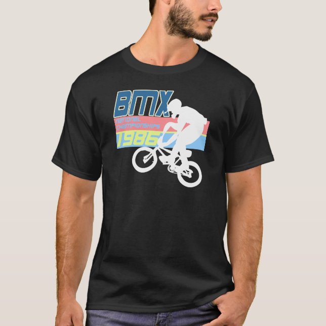 BMX-Meisterschaften 1986 T-Shirt (Vorderseite)