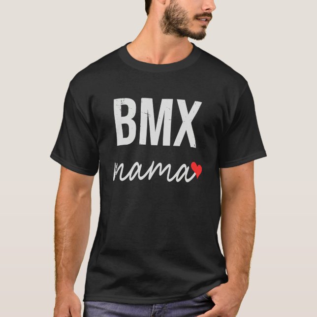 BMX Mom Cute BMX Mama For Women T-Shirt (Vorderseite)