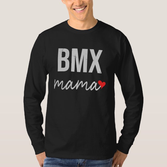 BMX Mom Cute BMX Mama For Women T-Shirt (Vorderseite)