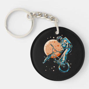 BMX Moon Space Biker Schlüsselanhänger