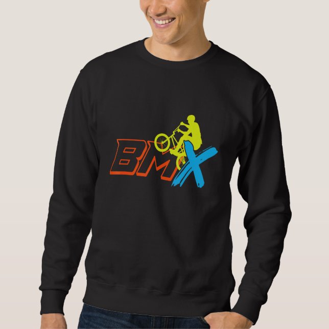 BMX Motocross Extreme BMX Bike Bicycle Cycling BMX Sweatshirt (Vorderseite)