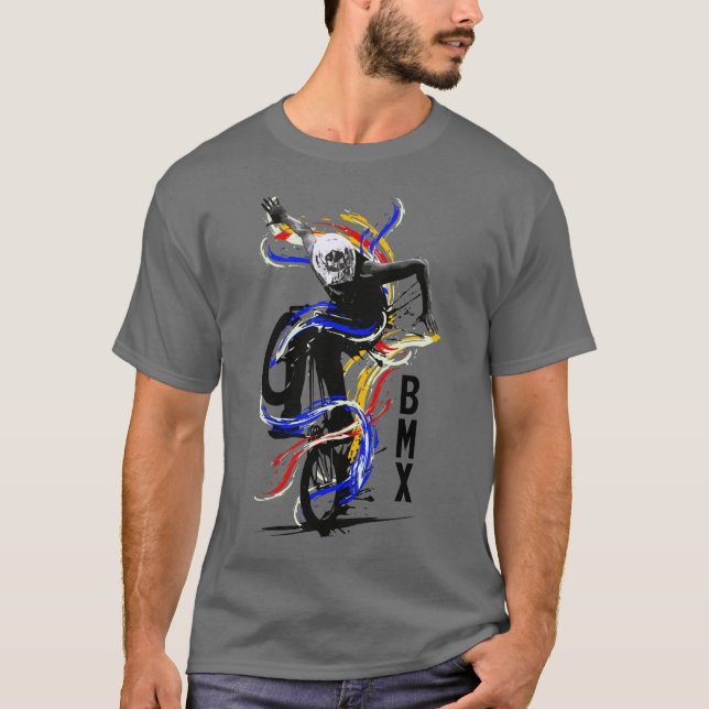 Bmx Old School Bike Flatland T-Shirt (Vorderseite)