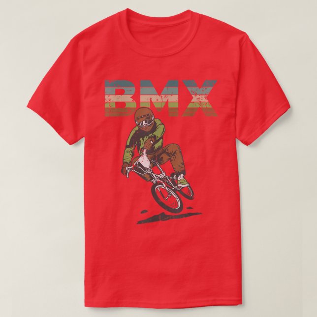 BMX Pedal Mountainbike Triathlon Downhill cycle Ri T-Shirt (Design vorne)