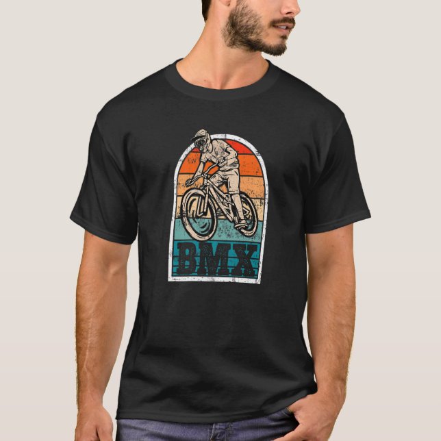 BMX Pedal Mountainbike Triathlon Downhill Ri T-Shirt (Vorderseite)