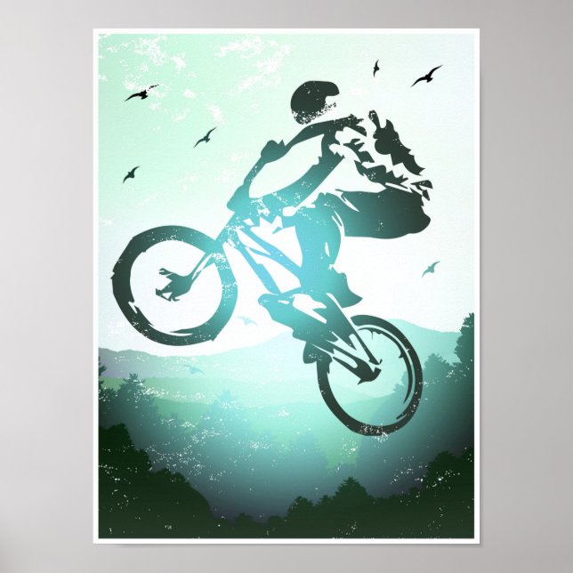 Bmx Poster - Bmx Bike - Bmx Poster drucken (Vorne)