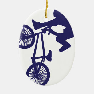 BMX Radfahrer Keramik Ornament