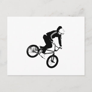 BMX Reiter 2 Postkarte