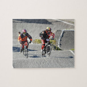BMX-Renn-Action-Radfahrer-Rad-Bundesliga-Fahrrad Puzzle