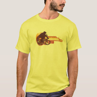 BMX-Rennen aus den 1970er Jahren vintage oldschool T-Shirt