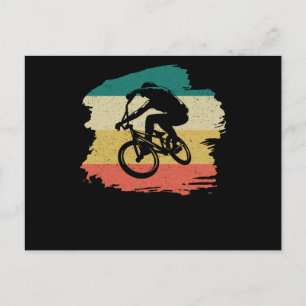 BMX Retro-Geschenk Postkarte