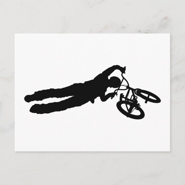 BMX Rider_2 Postkarte (Vorderseite)