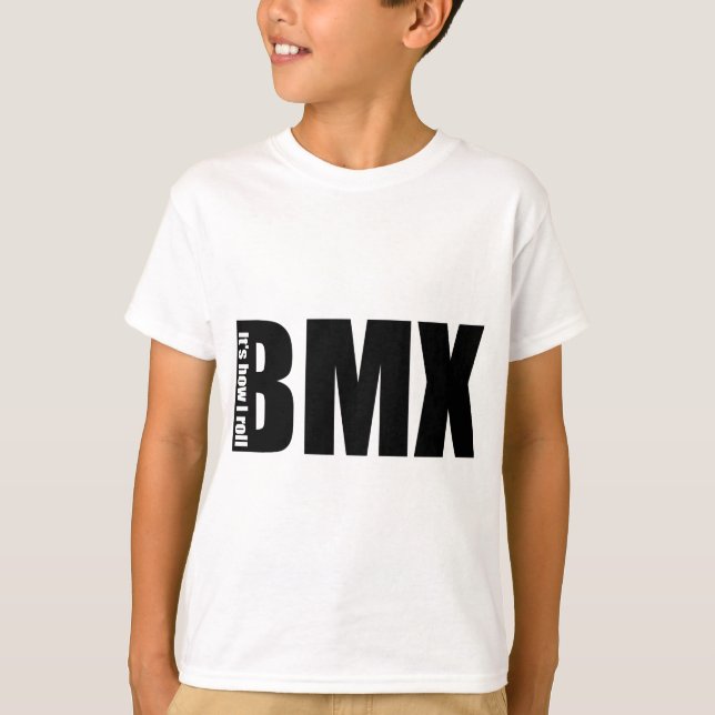 BMX - So kann ich mich bewegen T-Shirt (Vorderseite)