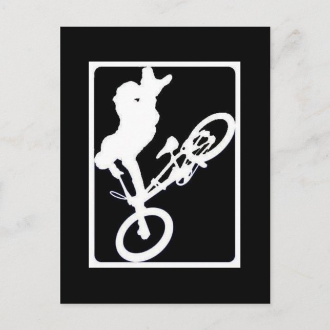 BMX SPORTS POSTKARTE (Vorderseite)