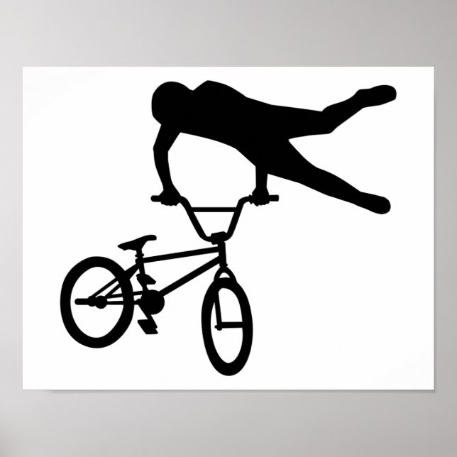 BMX-Sprung Poster (Vorne)