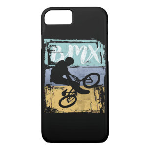 BMX T-Shirt - Vintager Retro BMX Bike Rider Case-Mate iPhone Hülle
