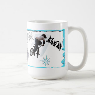 BMX Tasse, Copyright Karen J Williams Tasse