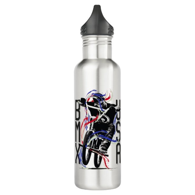 BMX USA EDELSTAHLFLASCHE (Links)