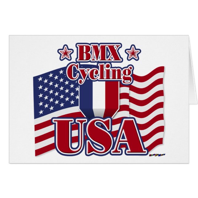 BMX USA Radfahren (Vorderseite (Horizontal))