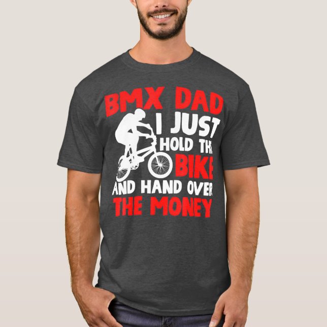 BMX Vater Fathers Day T-Shirt (Vorderseite)