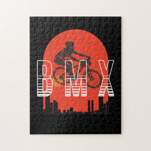 BMX Vintag Bike Fans Geschenk Jungs Jugendbike BMX Puzzle