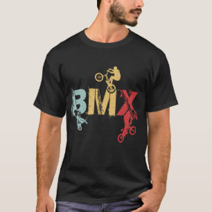BMX Vintag Bike Fans Gift Boys Jugend BMX T-Shirt