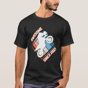 Bmx Vintage Design - Fahrrad Fahrradrennen Stunt 6 T-Shirt