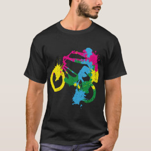 BMX-Vintage-Fahrrad-Fans-Geschenk-Jungen-Jugend-Fa T-Shirt