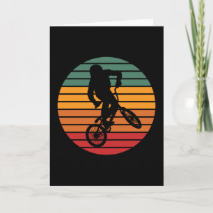 BMX Vintage Freestyle Sportfahrrad Spaß Fahrrad Ge Karte