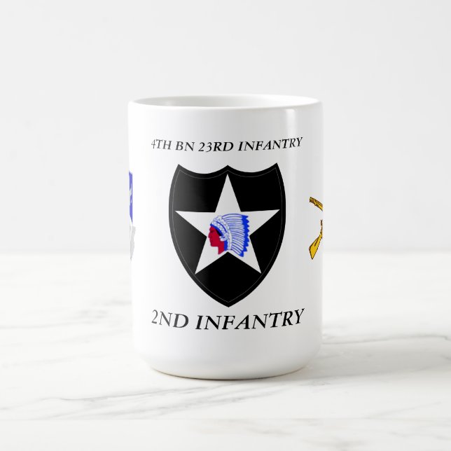 BN 23RD INFANTRY 2D INFANTRY DIVISION KAFFEETASSE (Mittel)