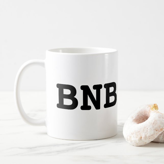 BNB KAFFEETASSE (Mit Donut)