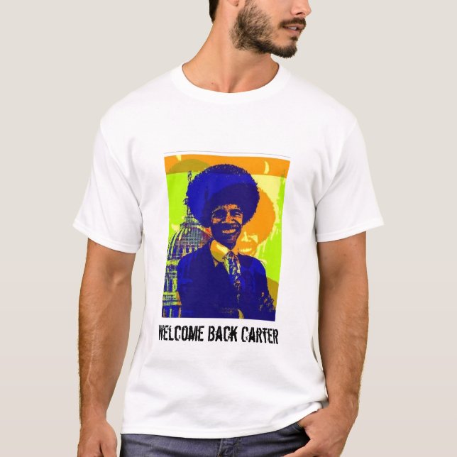 BO (2), begrüßen zurück Carter T-Shirt (Vorderseite)