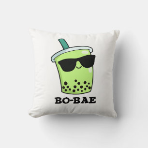 Bo-bae Funny Boba Tea Pun Kissen