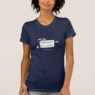 BO-Gebäude auf dunklem Shirt
