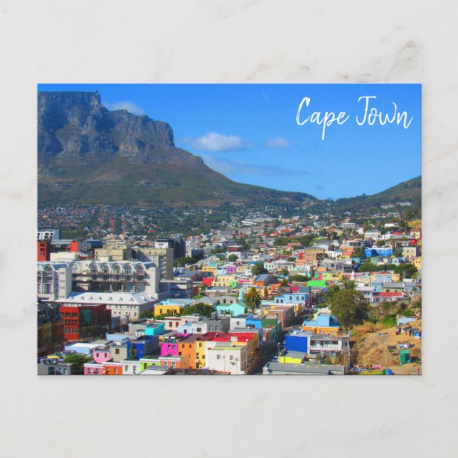 BO KAAP TOWN POSTKARTE (Vorderseite)