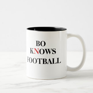 BO KENNT FUSSBALL-TASSE ZWEIFARBIGE TASSE
