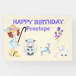 BO PEEP KINDERZIMMER RHYME Word Cloud Name Collage Banner