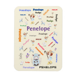 BO PEEP KINDERZIMMER RHYME Word Cloud Name Collage Magnet