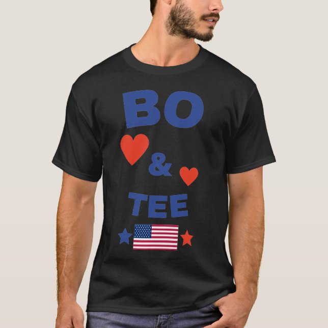 Bo und T-Shirt Classic USA Collection 3 (Vorderseite)