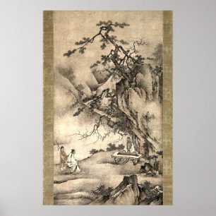 Bo Ya spielt die Qin als Zhong Ziqi Listens Poster