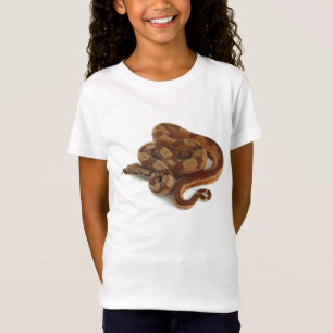 Boa Constrictor Coiled, Flicking Tongue T-Shirt