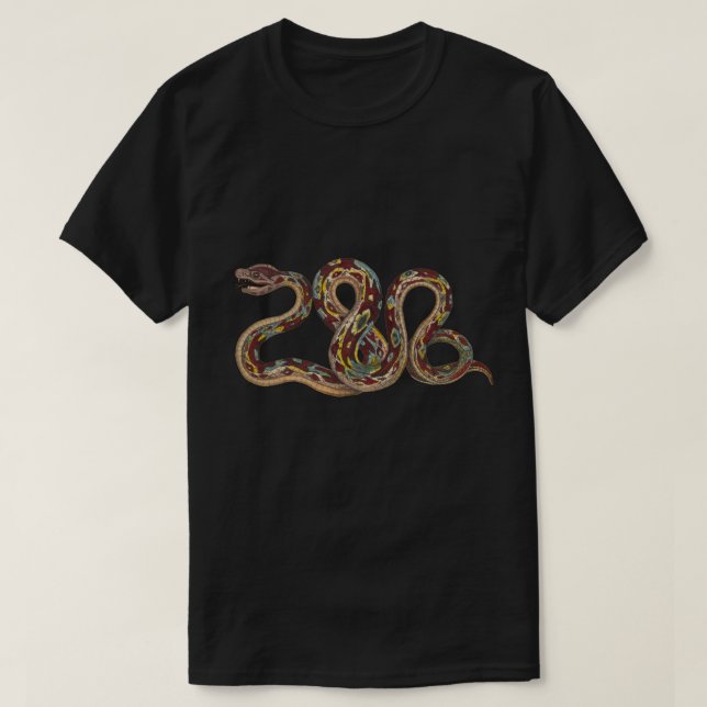 Boa Constrictor-Schlange T-Shirt (Design vorne)