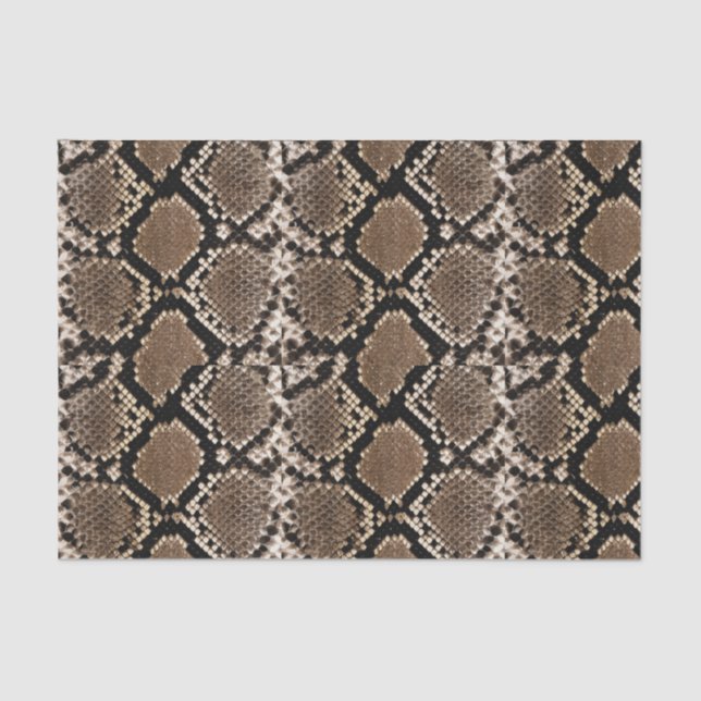 Boa Constrictor Snakeskin Tissue Paper Seidenpapier (Vorderseite)