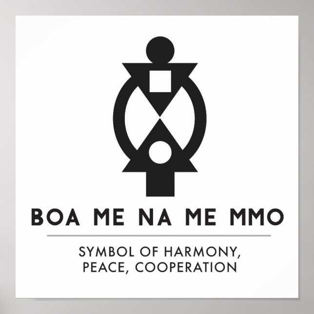 BOA ME NA ME MMO | Zusammenarbeit Poster (Vorne)