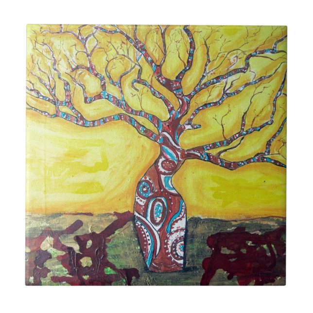 Boab Bell Fliese (Vorderseite)